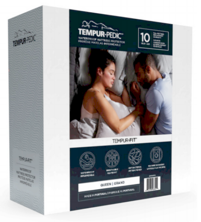 Tempur-Pedic® TEMPUR-FIT™ Queen Waterproof Mattress Protector 8