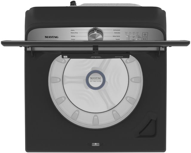 Maytag® 4.7 Cu. Ft. Volcano Black Top Load Washer 5