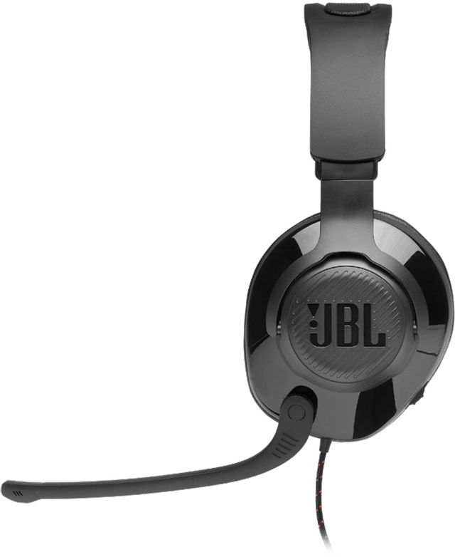 JBL Quantum 200 Black Wired Over-Ear Gaming Headphones with Mic 6