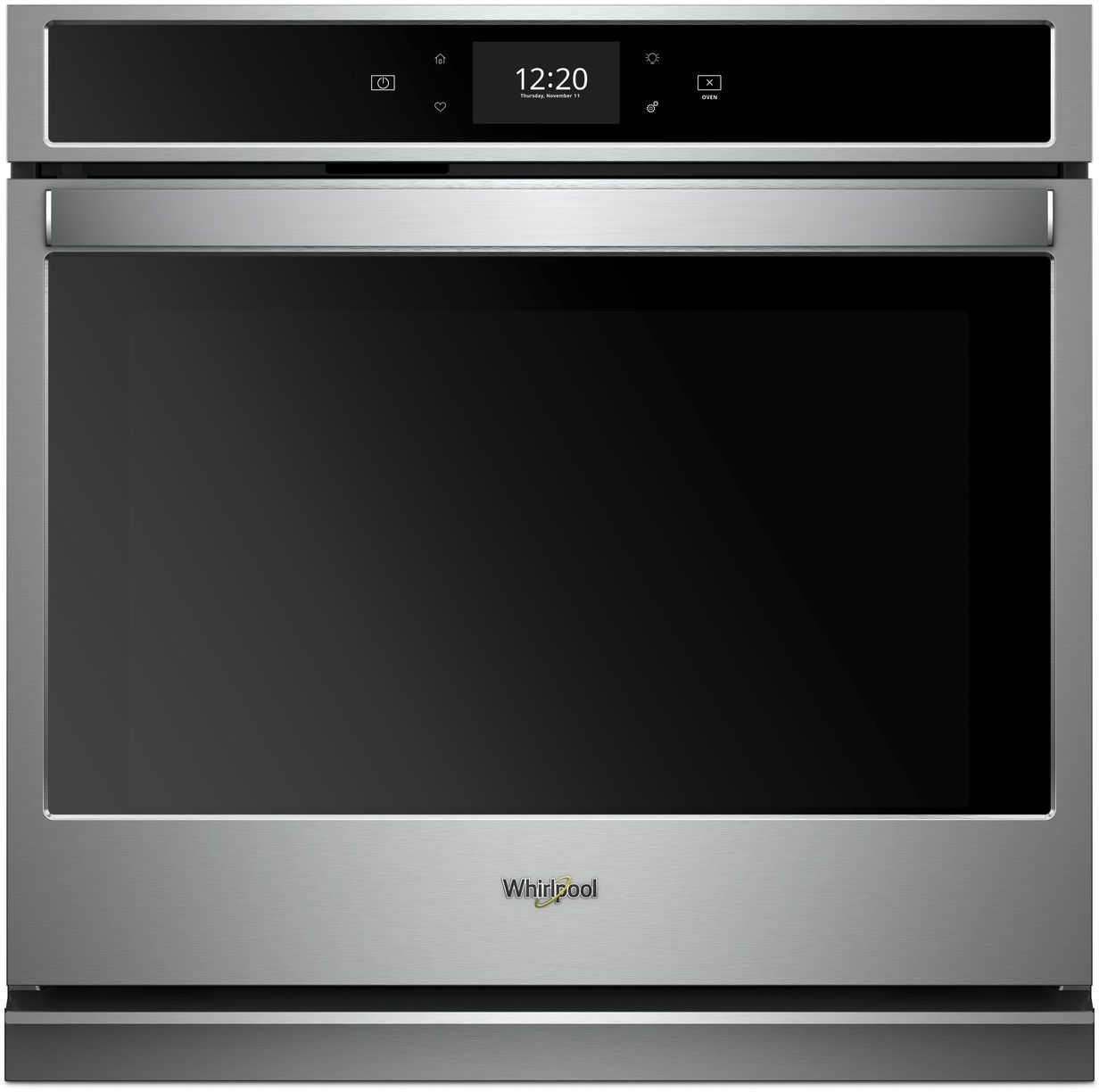 Whirlpool® 27" Black On Stainless Electric Built In Single Oven-WOS72EC7HS