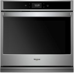 Whirlpool® 27" Black On Stainless Electric Built In Single Oven