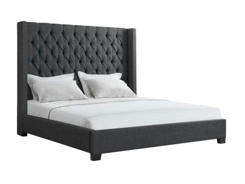 Morrow Charcoal King Bed