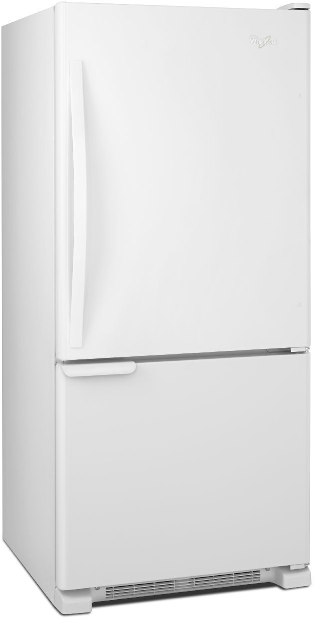Réfrigérateur à congélateur inférieur de 29 po Whirlpool® de 18,7 pi³ - Blanc 1