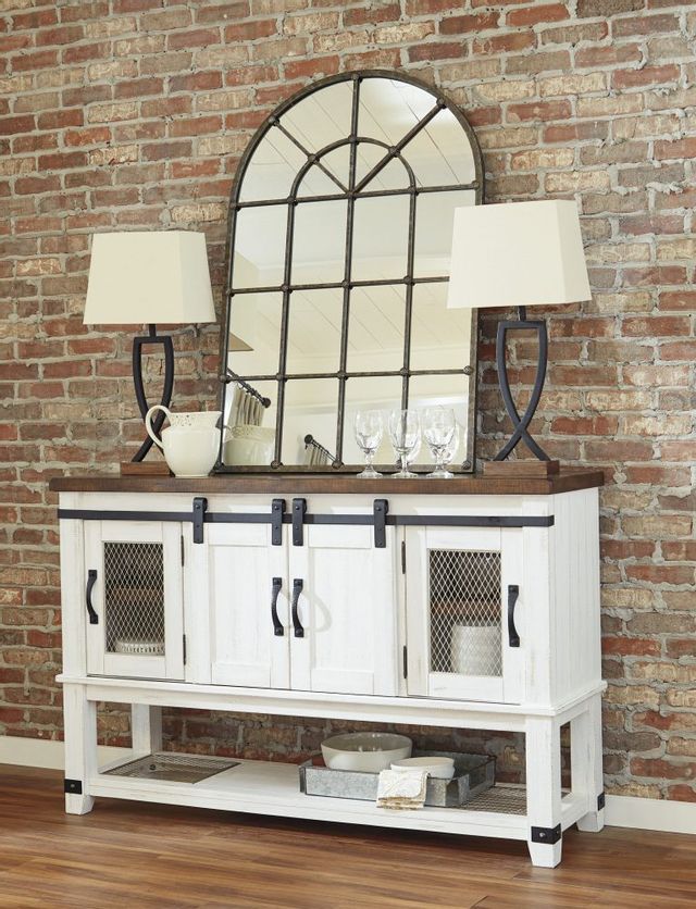 Signature Design by Ashley® Valebeck White/Brown Dining Room Server 6