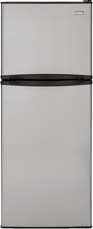 Haier 9.8 Cu. Ft. Stainless Steel Top Freezer Refrigerator