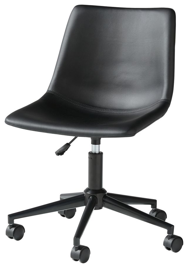 Signature Design by Ashley® Office Chair Program Black Swivel Desk Chair-0