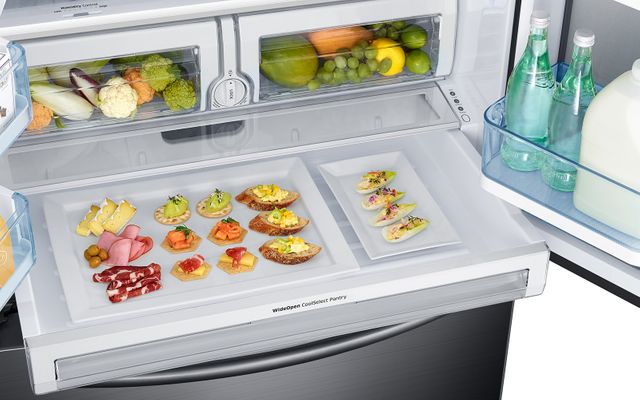 Samsung 28 Cu. Ft. 3-Door French Door Refrigerator-Stainless Steel 8
