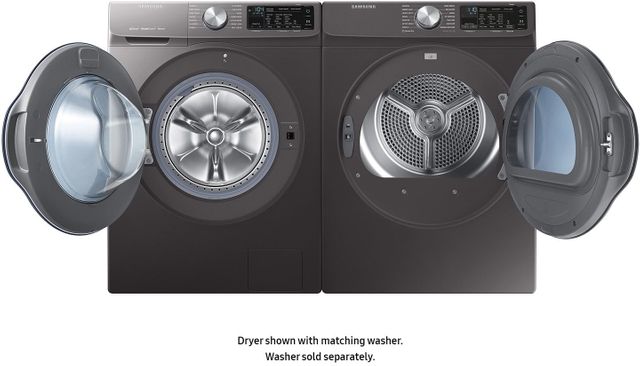 Samsung 4.0 Cu. Ft. Inox Grey Front Load Electric Dryer 1