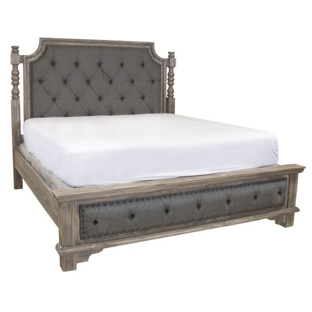 Vintage Furniture Charleston Upholstered Queen Bed-1