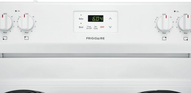 Frigidaire® 30" White Free Standing Electric Range-3