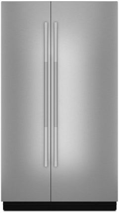 JennAir RISE™ 48" Stainless Steel Fully Integrated Built-In Side-by-Side Refrigerator Panel-Kit