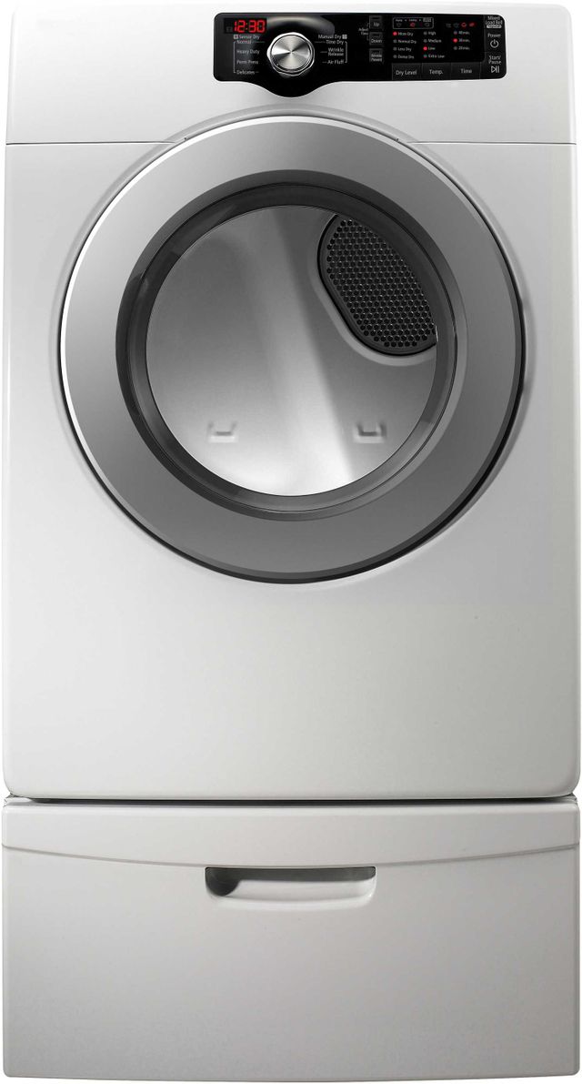 Samsung 7.3 Cu. Ft. Neat White Electric Dryer 1