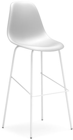 Signature Design by Ashley® Forestead White Tall Bar Stool