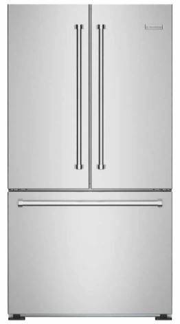 BlueStar® 19.9 Cu. Ft. Stainless Steel Counter Depth French Door Refrigerator-0