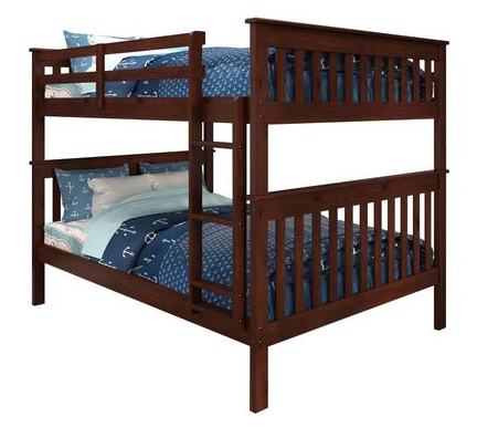 Donco Kids Mission Bunk Bed Full/Full-0