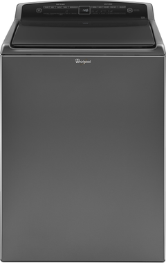 Whirlpool® 4.8 Cu. Ft. Chrome Shadow Top Load Washer-WTW7500GC