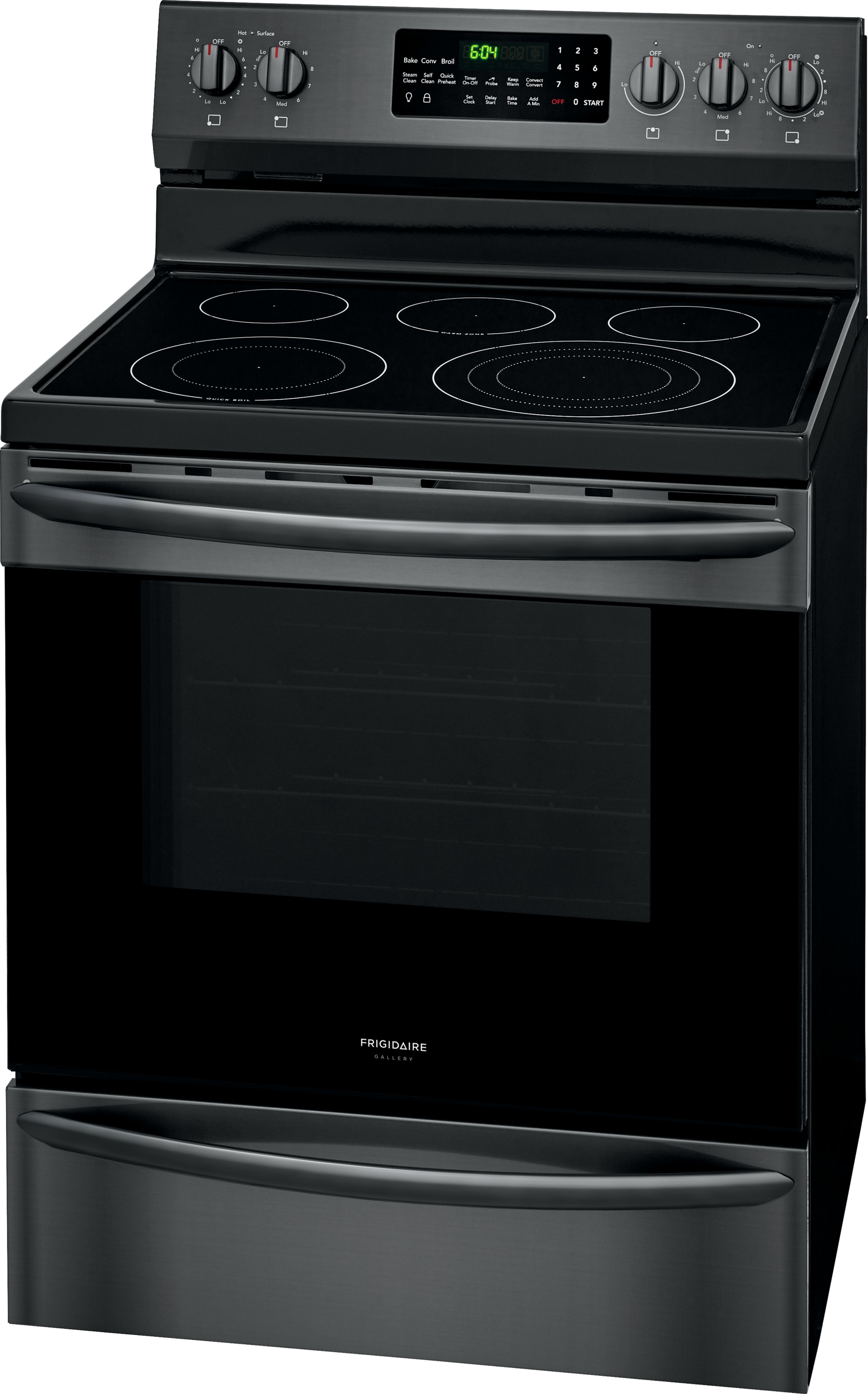 Frigidaire black store stainless electric range