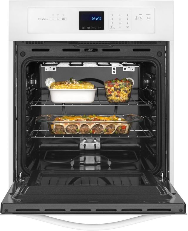 Whirlpool® 24" Whtie Electric Built In Oven-2