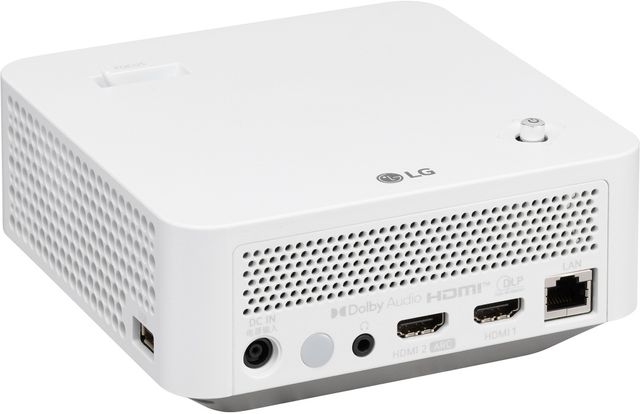 LG CineBeam White Portable Laser Projector 5