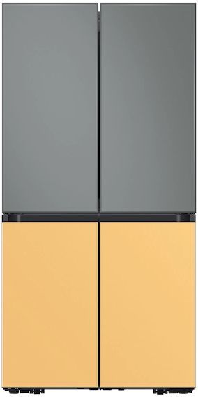 Samsung Bespoke Flex™ 18" Sunrise Yellow Glass French Door Refrigerator Bottom Panel 5