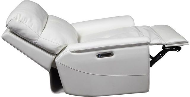 Parker House® Reed Pure White Power Recliner 3