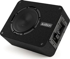 Audison Prima Black 8" Active Sub Box with Dynamic Bass Tracking