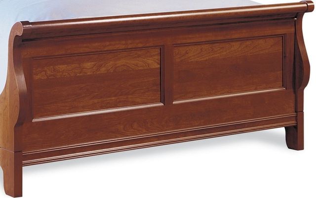 Durham Furniture Chateau Fontaine Candlelight Cherry King Sleigh Bed With Low Footboard 2