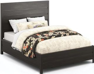 Flexsteel® Cologne Dark Brown Queen Bed