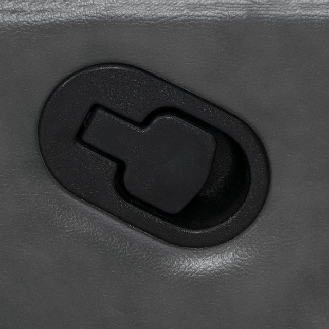 Coaster® Conrad Grey Reclining Upholstered Motion Loveseat 3