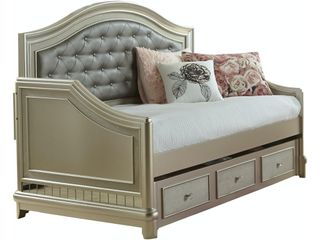 Samuel Lawrence Furniture­™ Li'l Diva Platinum Twin Youth Daybed with Trundle