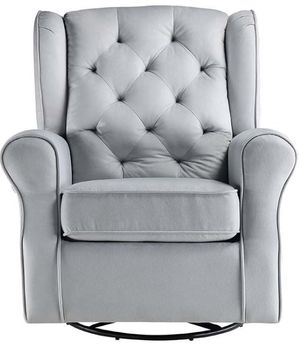 ACME Furniture Zeger Gray Swivel Chair