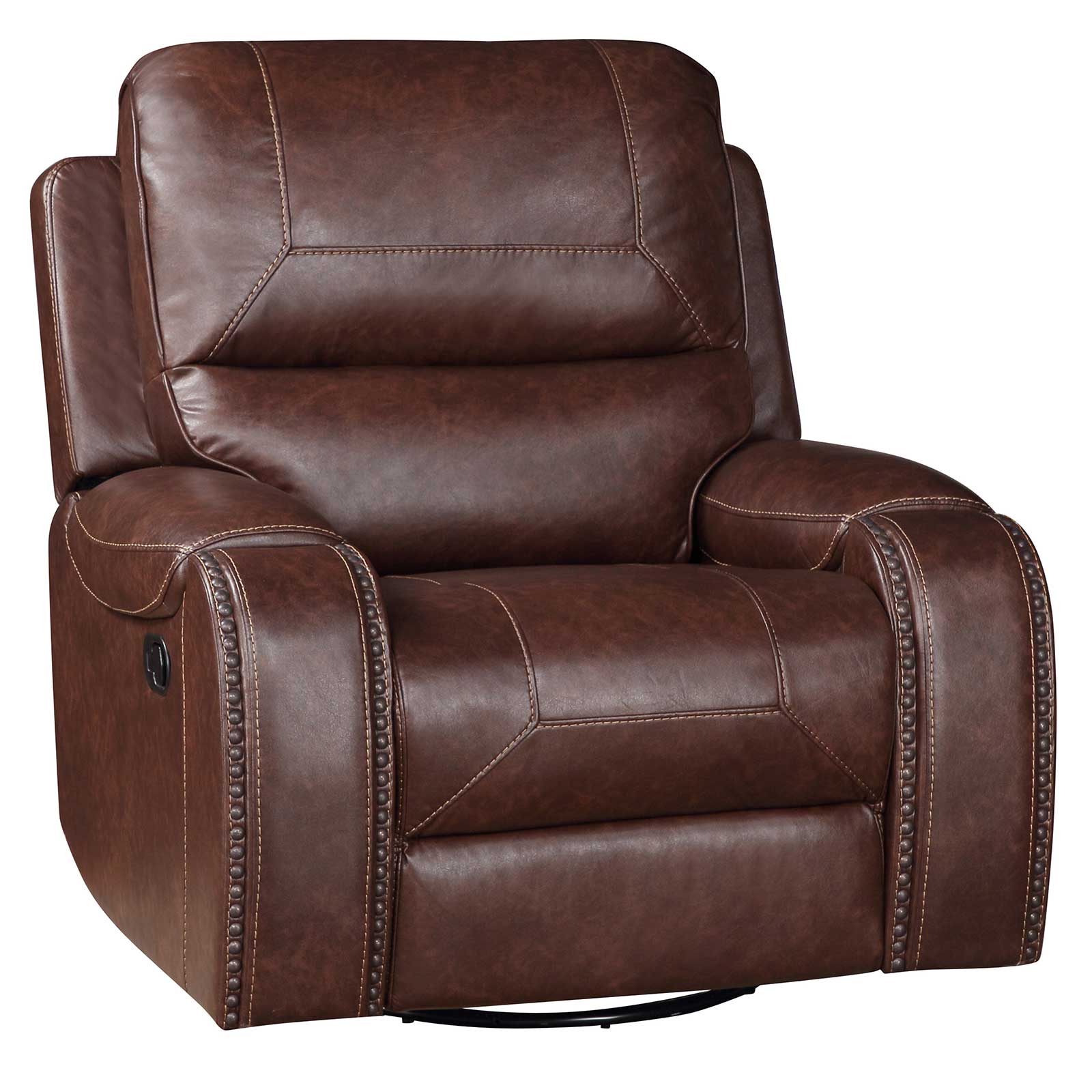 Steve Silver Co. Keily Manual Motion Swivel Glider Recliner Chair
