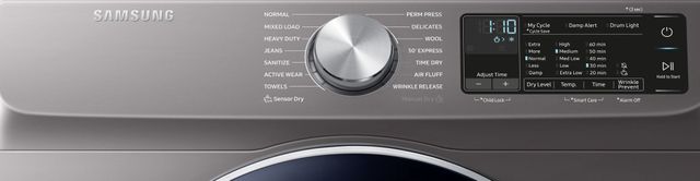 Samsung 4.0 Cu. Ft. Inox Grey Front Load Electric Dryer 2