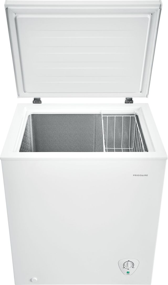 Frigidaire® 5.0 Cu. Ft. White Chest Freezer, East Coast Appliance