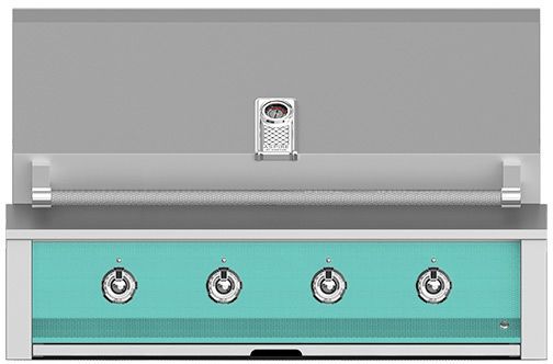 Aspire By Hestan 42" Turquoise Natural Gas Built In Grill
