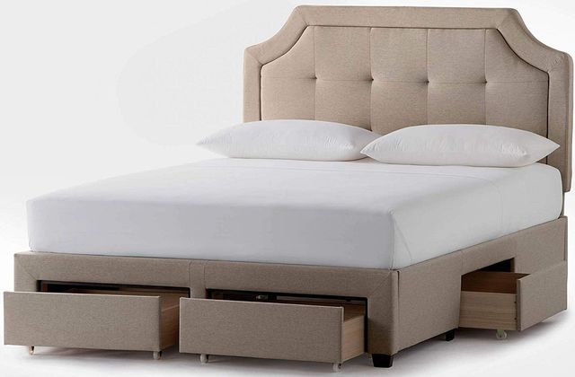 Malouf® Watson Charcoal Full Platform Bed Base 10