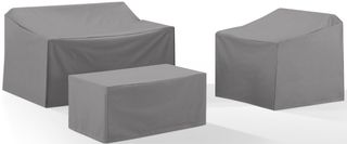 Crosley Furniture® 3-Piece Gray Furniture Cover Set