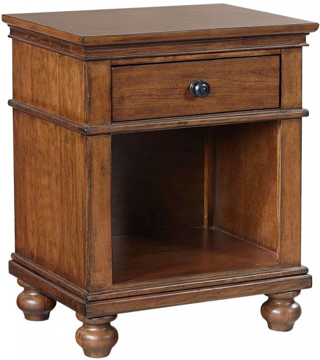 Aspenhome® Oxford Whiskey Brown Nightstand-0