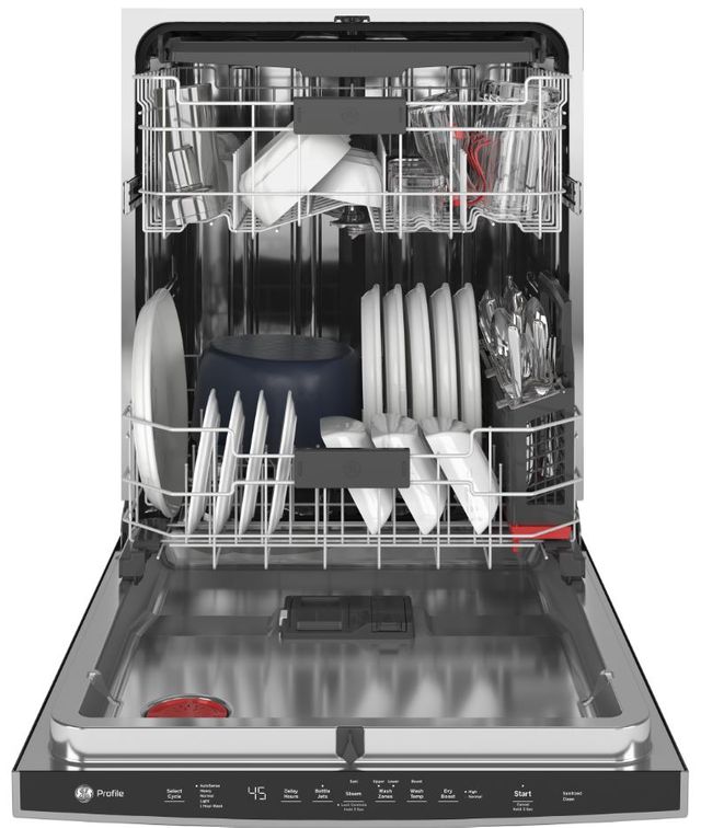 GE Profile™ 24" Black Stainless Built In Dishwasher 2