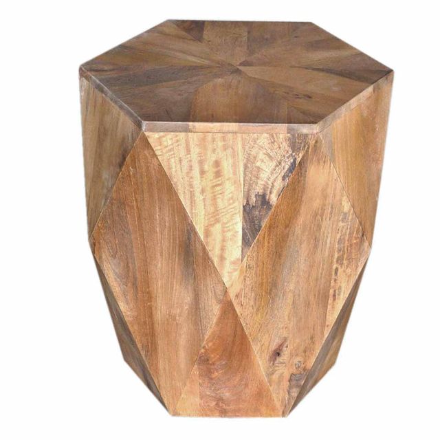 Crestview Collection Pleasant Hill Hexagon End Table-0