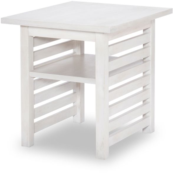 Legacy Classic Edgewater Sand Dollar White End Table-0