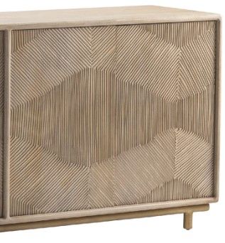Crestview Collection Bengal Manor White Wash Sideboard-2