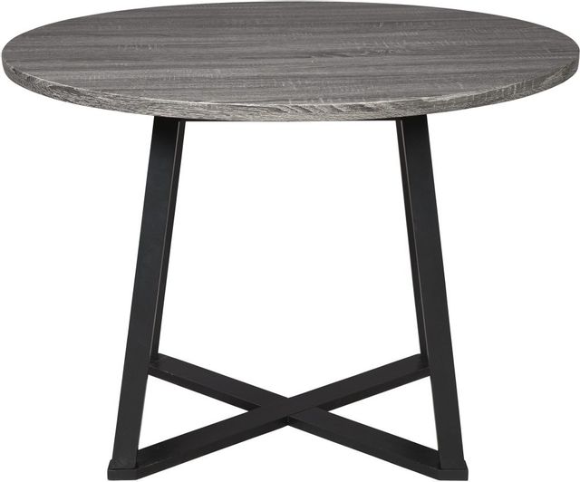 Signature Design by Ashley® Centiar Gray/Black Dining Room Table 1