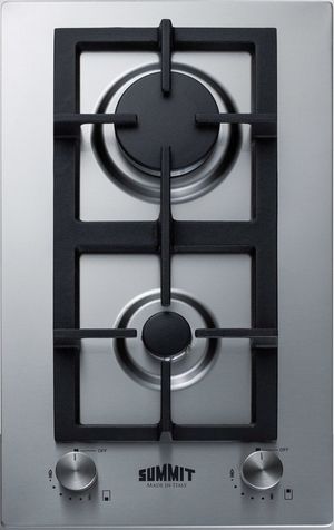 Summit® 12" Stainless Steel Propane Gas Cooktop