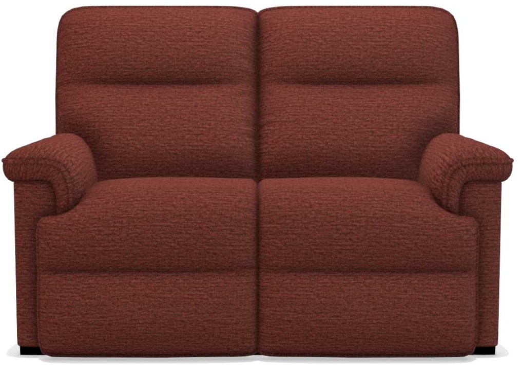 maroon reclining loveseat