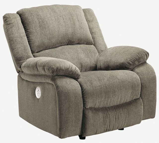Signature Design by Ashley® Draycoll Pewter Power Rocker Recliner