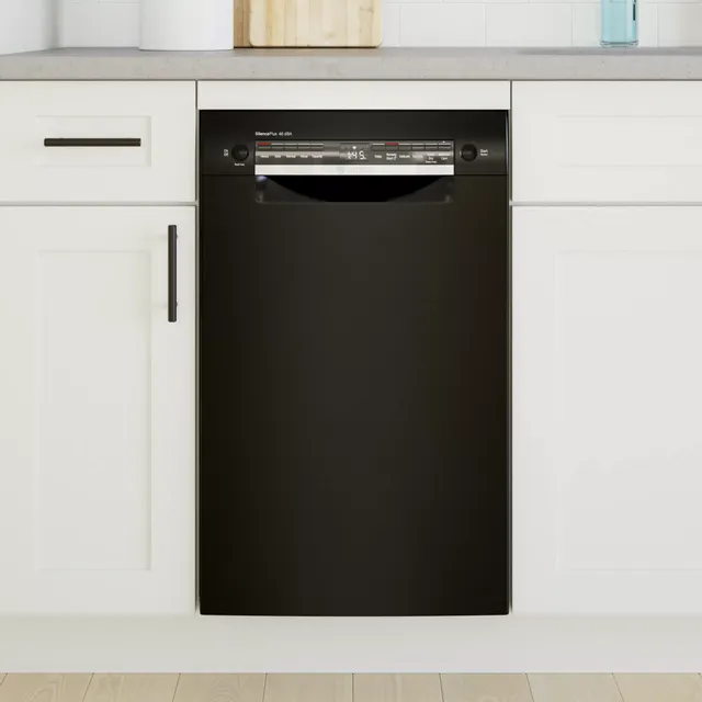 Bosch 300 Series 18" Black Built-In Dishwasher 7