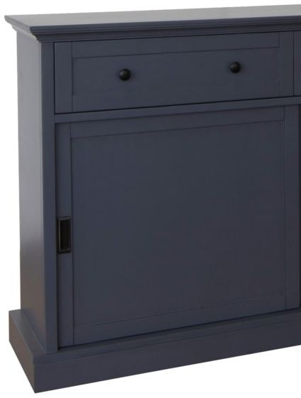 Crestview Collection Harbor Town Prussian Blue Cabinet-1