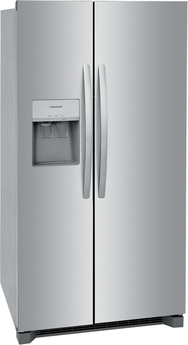 Frigidaire® 25.6 Cu. Ft. Stainless Steel Side-by-Side Refrigerator 1