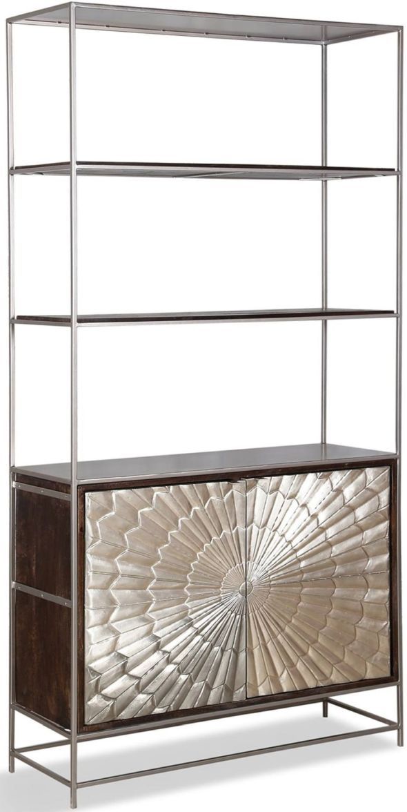 Parker House® Crossings Palace Silver Clad Accent Shelf 0